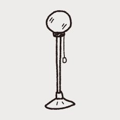 lamp doodle N46