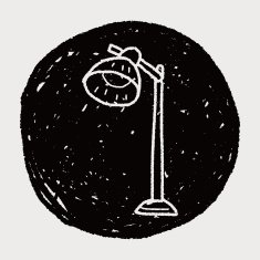 lamp doodle N59