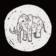 Mammoth doodle N5