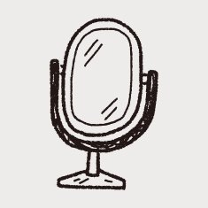 mirror doodle N15