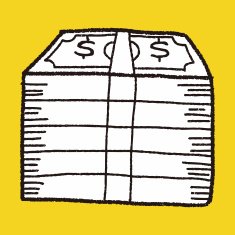 money bill doodle drawing N9