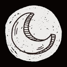moon doodle N8