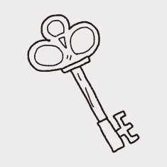 old key doodle N3