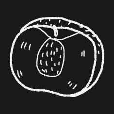 peach doodle N6