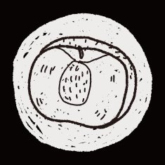 peach doodle N8