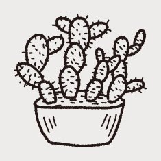 plant doodle N163