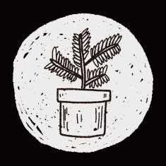 plant doodle N294