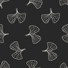 plant doodle seamless pattern background N82
