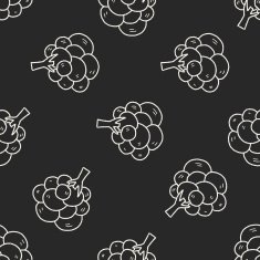 plant doodle seamless pattern background N111