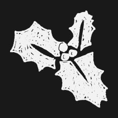 poinsettia doodle N10