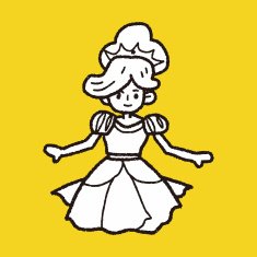 princess doodle N14