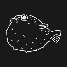 Puffer doodle N4