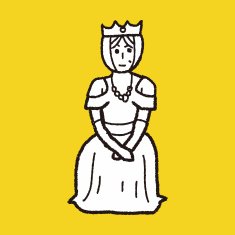 queen doodle N14