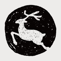reindeer doodle N11