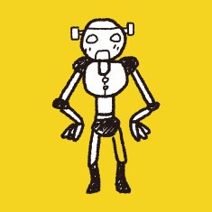 robot doodle N284