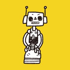 robot doodle N288