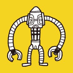 robot doodle N297
