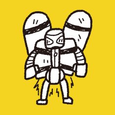 robot doodle N299