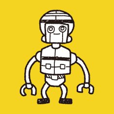 robot doodle N317