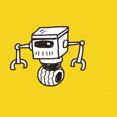robot doodle N334