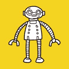 robot doodle N341