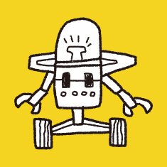 robot doodle N342
