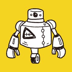 robot doodle N353