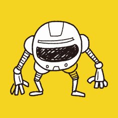 robot doodle N363