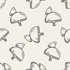 Satellite doodle drawing N13
