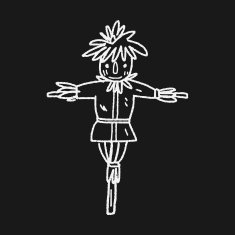 Scarecrow doodle N8