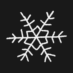 snowflakes doodle N8