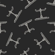 table doodle seamless pattern background N9