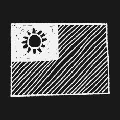 Taiwan flag doodle N4