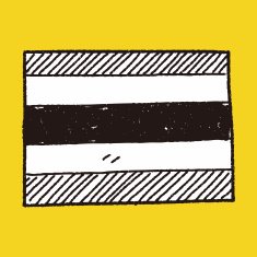Thailand flag doodle N7
