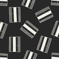 Thailand flag doodle seamless pattern background N2