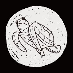 Tortoise doodle N7