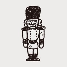 toy soldier doodle N14