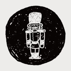 toy soldier doodle N17