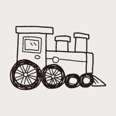 train doodle N27