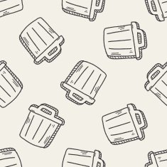 trash can doodle drawing N14