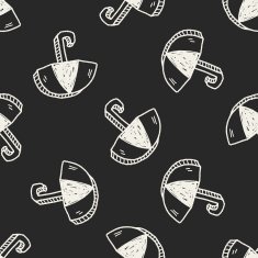 umbrella doodle drawing N27