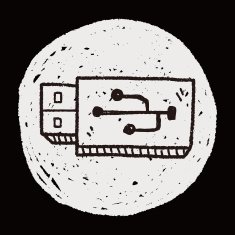 usb doodle drawing N9