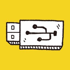 usb doodle drawing N13
