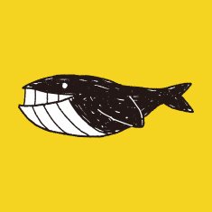 Whale doodle N12