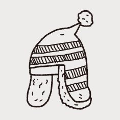 winter hat doodle N15