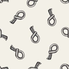 winter scarf doodle seamless pattern background N2
