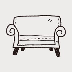sofa doodle N49