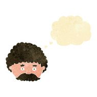 cartoon man with mustache thought bubble N7