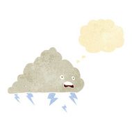 cartoon thundercloud with thought bubble N2