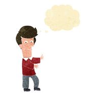 cartoon man gesturing wildly with thought bubble N2